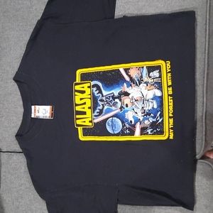 Star Wars spoof tshirt - Alaska - Ladies Medium